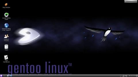 gentoo أفضل توزيعات نظام التشغيل لينوكس