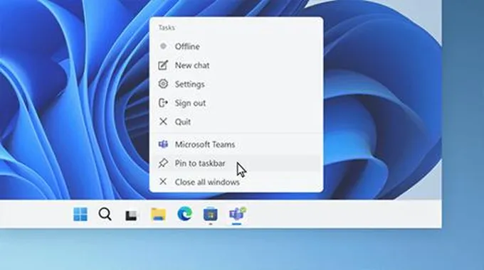 ما هو شريط المهام (Taskbar)؟